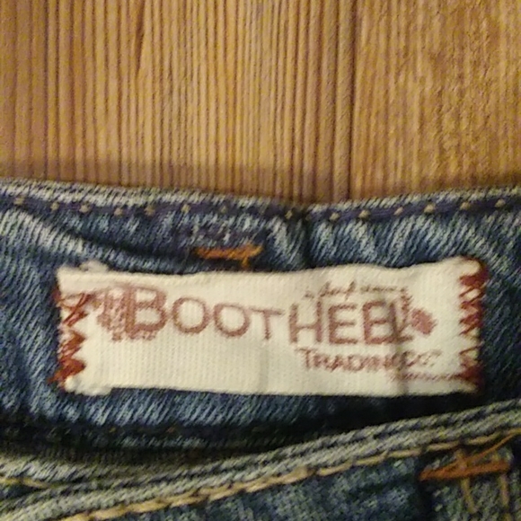 NWT REALLY COOL BOOTHEEL TRADING CO. BY SHERYL CROWE MEMPHIS JEANS. SZ 27/32 - Picture 9 of 12